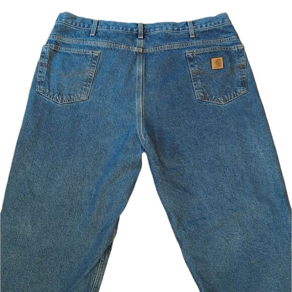 Carhartt Flannel Lined Relaxed Fit Jeans Size 44 - Picture 6 of 10